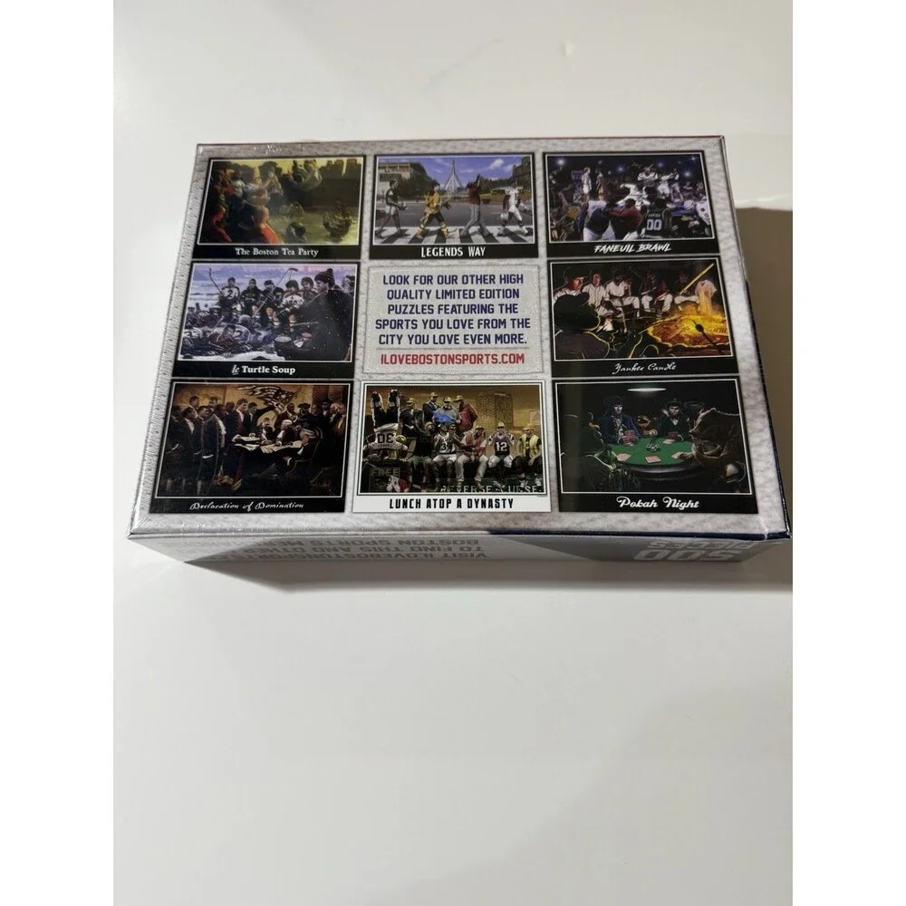I Love Boston Sports Limited Edition 500‑Piece Puzzle – New – Ages 10+